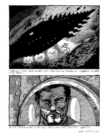 Original Realism Fantasy Drawings by Gary M Burley