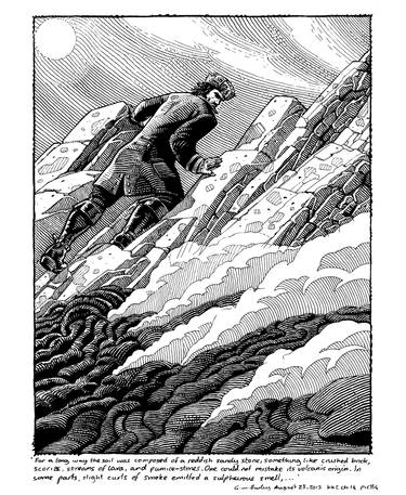 Original Realism Fantasy Drawings by Gary M Burley