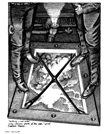 Original Realism Fantasy Drawings by Gary M Burley