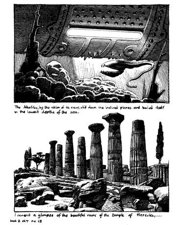 Original Realism Fantasy Drawings by Gary M Burley