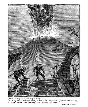 Original Realism Fantasy Drawings by Gary M Burley