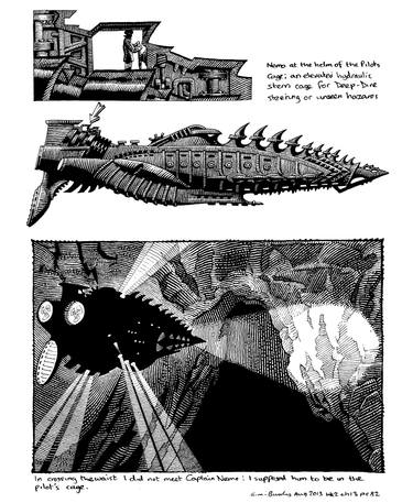 Original Realism Fantasy Drawings by Gary M Burley