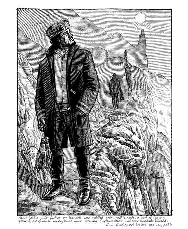 Original Realism Fantasy Drawings by Gary M Burley