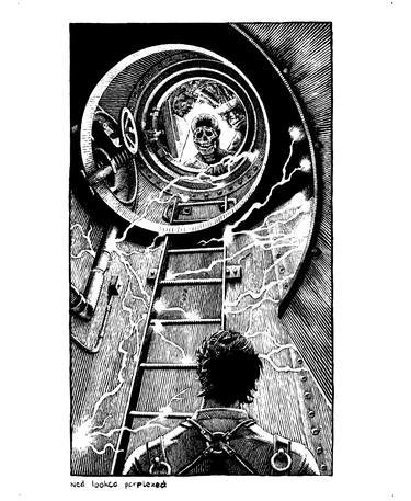 Original Realism Fantasy Drawings by Gary M Burley