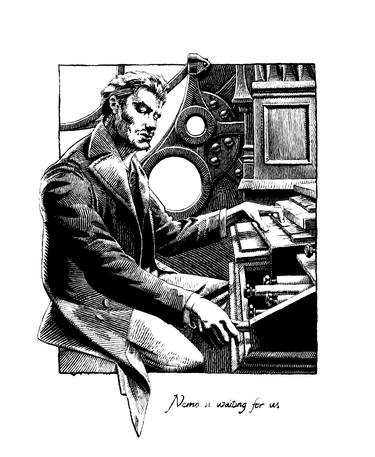 Original Realism Fantasy Drawings by Gary M Burley