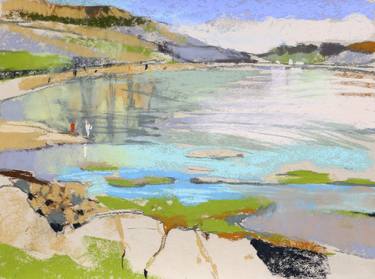 Original Impressionism Landscape Drawings by Margaret Larlham