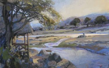 Original Impressionism Landscape Paintings by Margaret Larlham