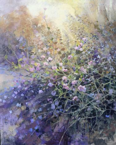 Original Impressionism Floral Paintings by Margaret Larlham