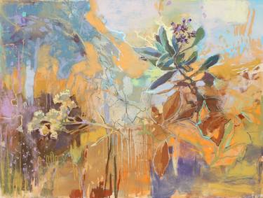 Original Impressionism Botanic Paintings by Margaret Larlham