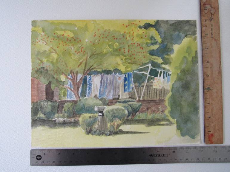 Original Garden Painting by Dianne Miller