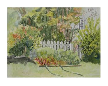 Original Garden Paintings by Dianne Miller