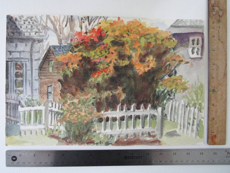 Original Impressionism Garden Painting by Dianne Miller