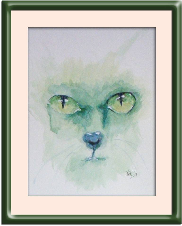 Original Modernism Animal Painting by Sinisa Peric