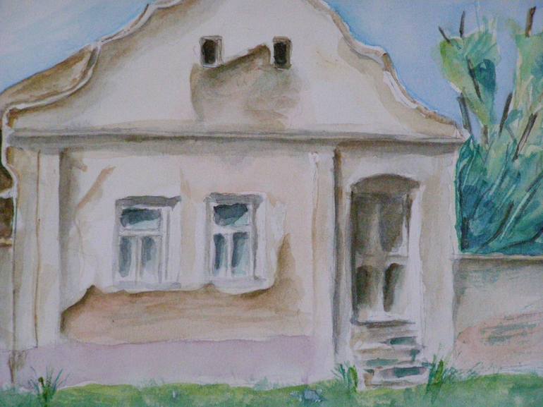 Original Home Painting by Sinisa Peric