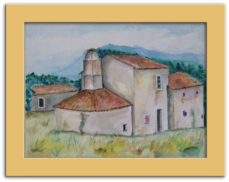 Original Home Painting by Sinisa Peric