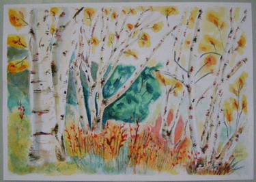 Print of Tree Paintings by Sinisa Peric