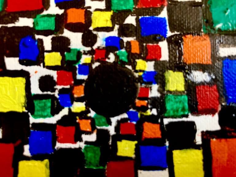 Original Abstract Painting by Massimo Mancuso