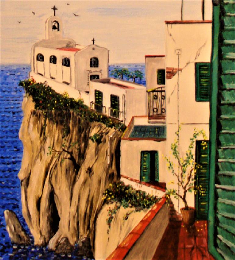 Original Landscape Painting by Massimo Mancuso