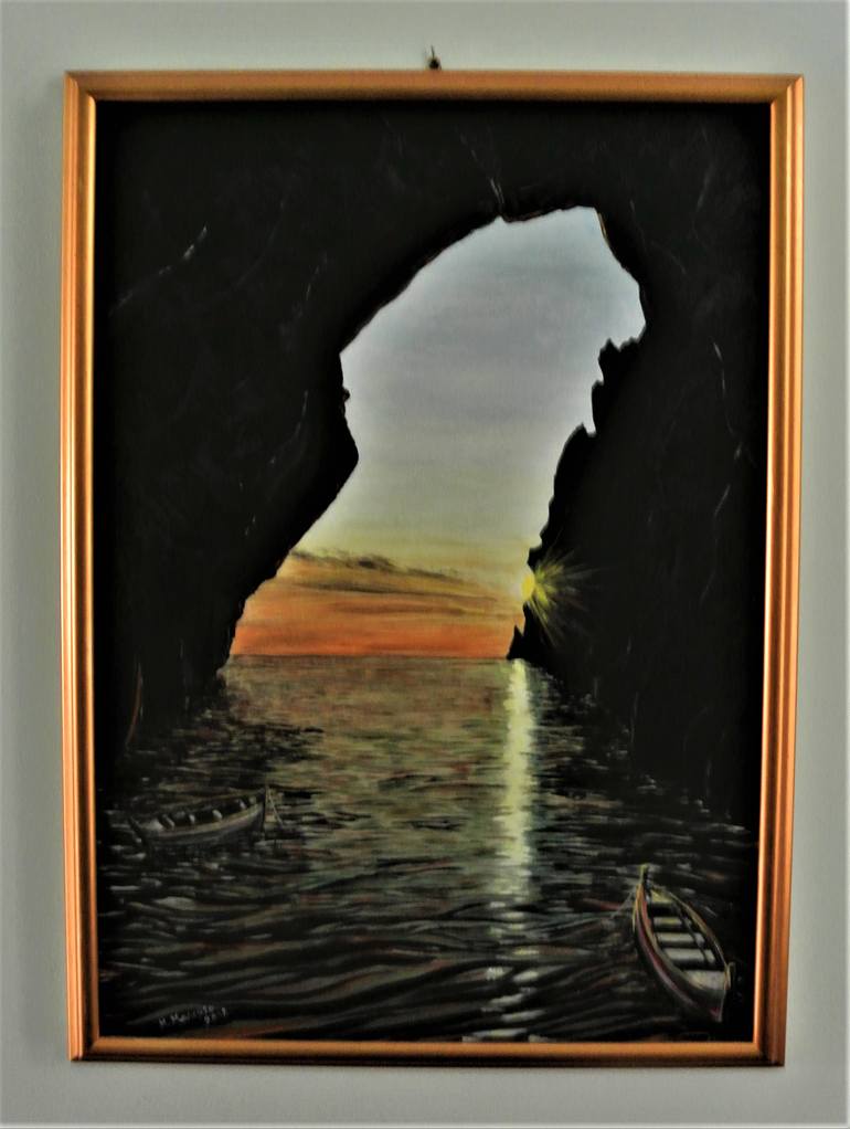 Original Photorealism Landscape Painting by Massimo Mancuso