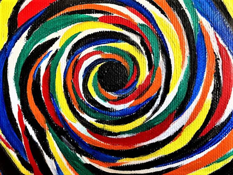 Original Abstract Painting by Massimo Mancuso