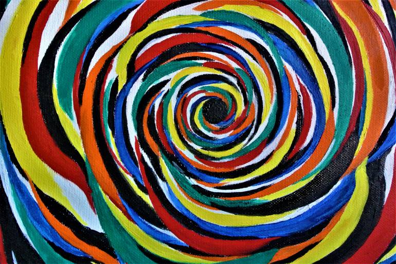 Original Abstract Painting by Massimo Mancuso