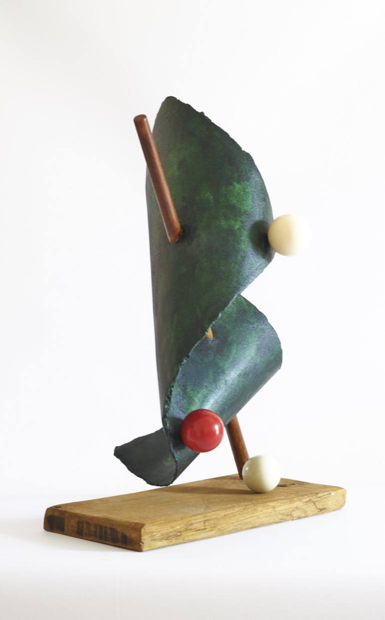 Original Contemporary Abstract Sculpture by Carlos Hernández Jalao