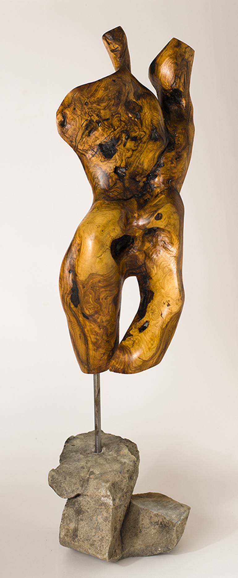 Original Figurative Body Sculpture by Carlos Hernández Jalao