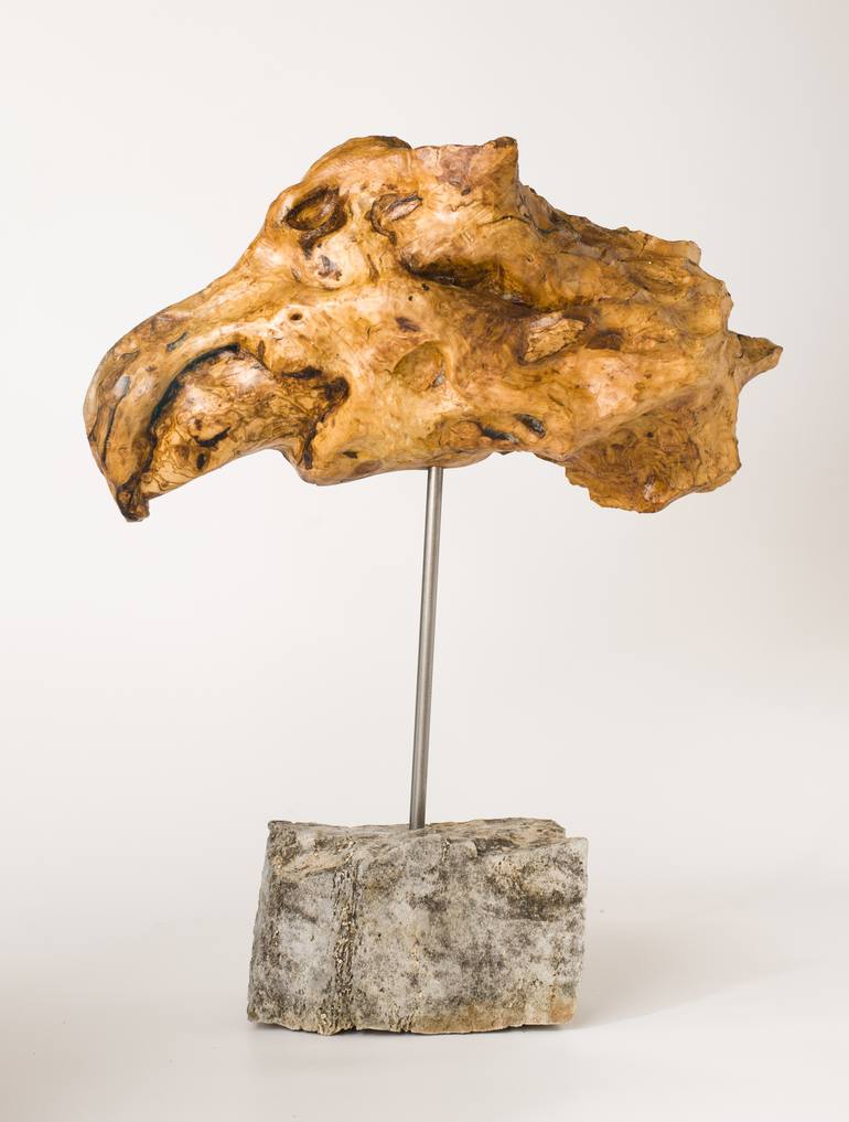 Original Figurative Animal Sculpture by Carlos Hernández Jalao