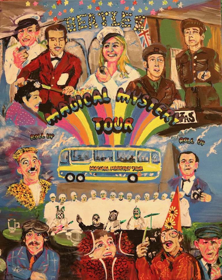 magical mystery tour coloring book