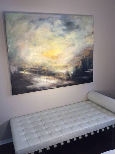 Original Abstract Expressionism Landscape Paintings by Catherine Curran