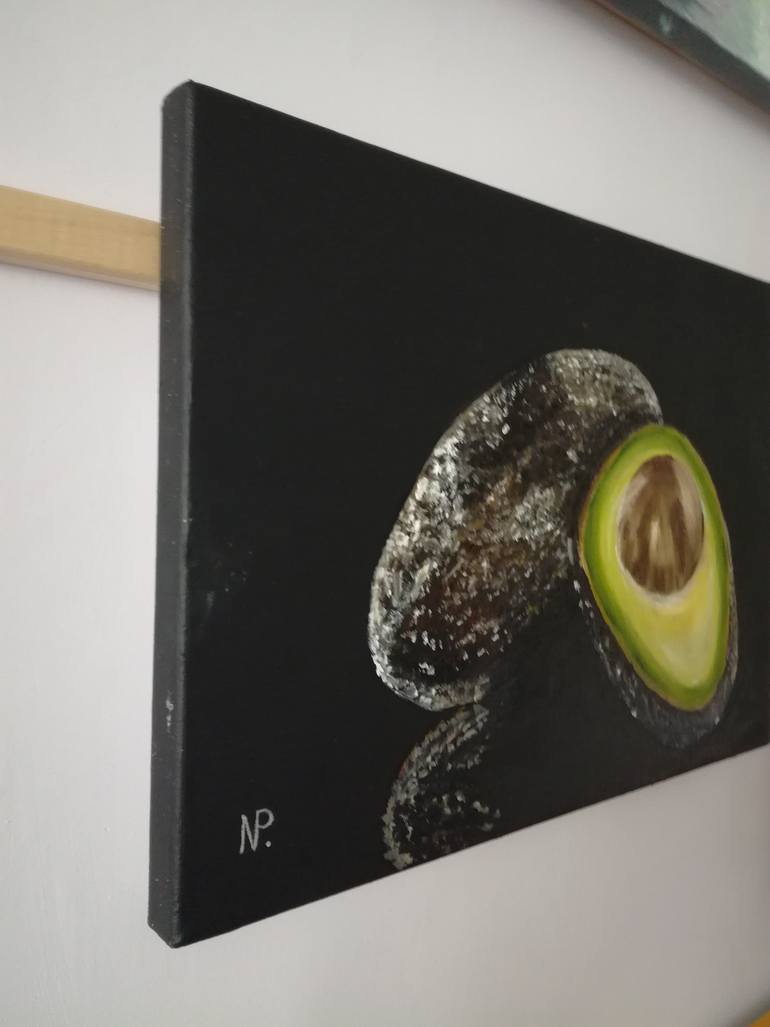 Original Photorealism Food & Drink Painting by Nataliia Plakhotnyk