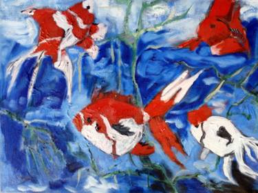 Original Fish Paintings by Rocio Ahnert Iglesias