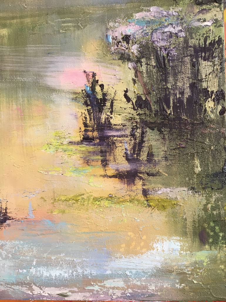 Original Expressionism Landscape Painting by Pasha Rud