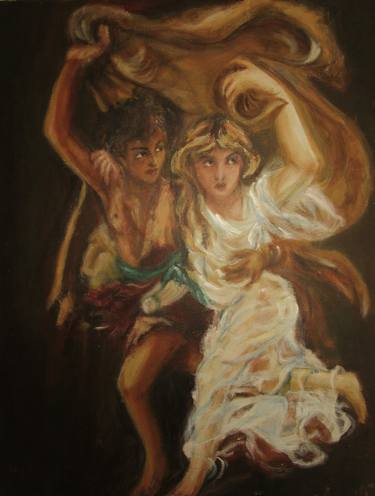 Print of Classical mythology Paintings by Chandrima Dutta