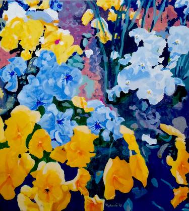 Print of Realism Floral Paintings by Stjepan Perkovic