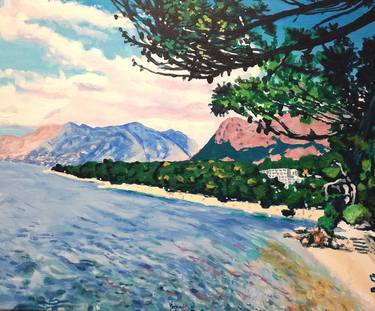 Print of Figurative Seascape Paintings by Stjepan Perkovic