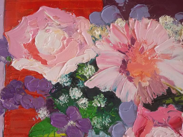 Original Floral Painting by Michele Ulmann
