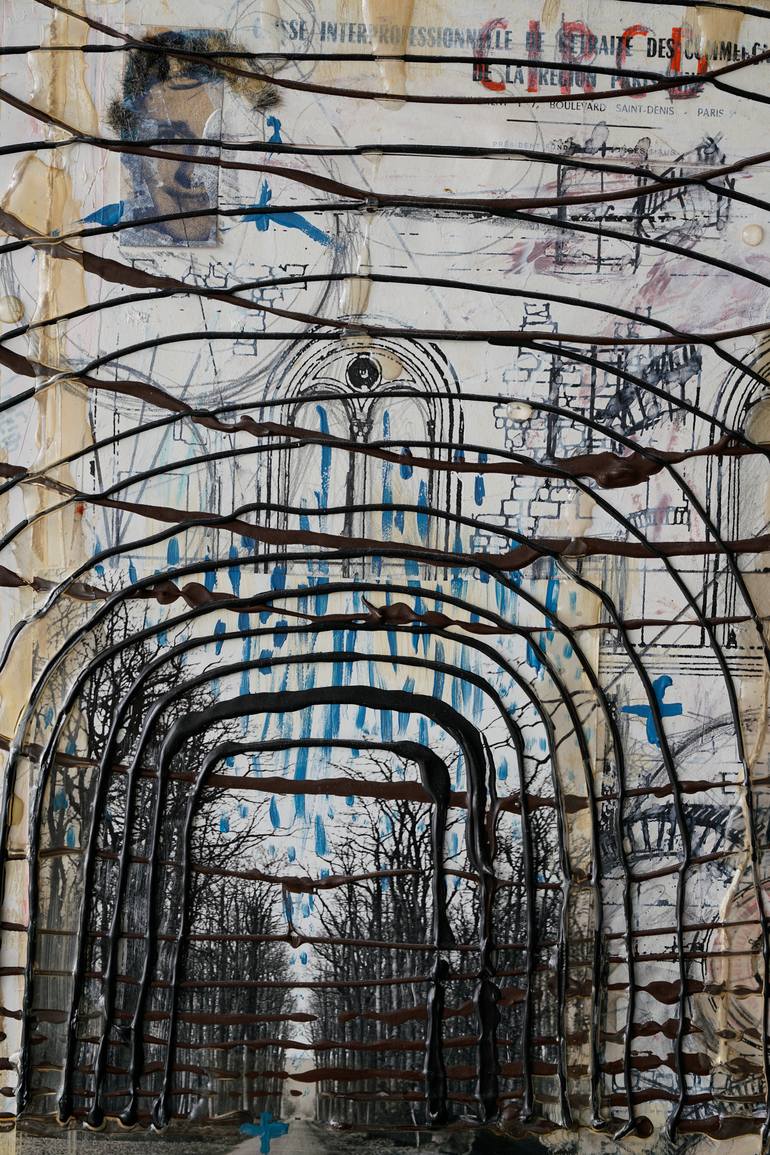 Original Modernism Abstract Painting by Jose Luis Ferragut