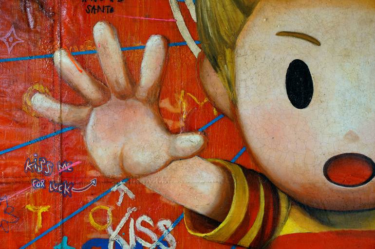 Original Modernism People Painting by Jose Luis Ferragut