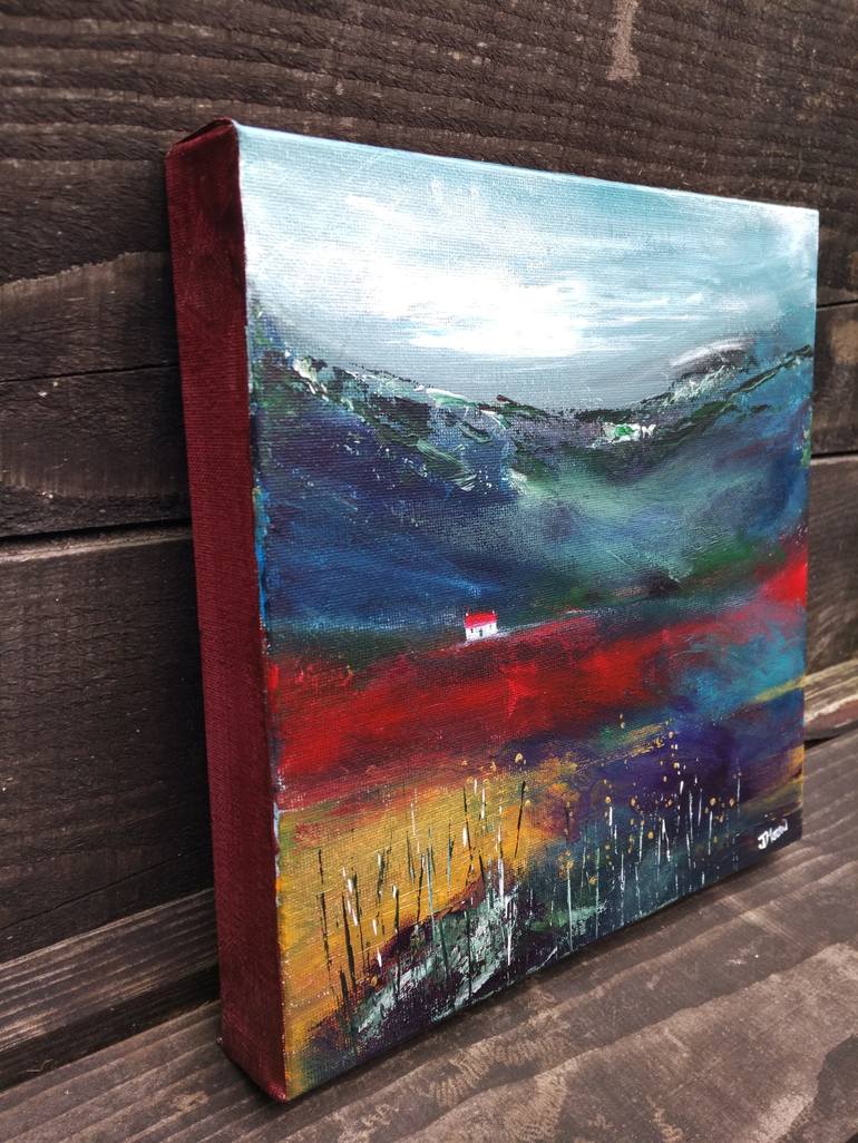 Original Expressionism Landscape Painting by Jenny Moran