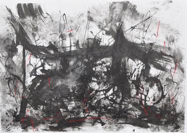 Print of Abstract Expressionism Time Paintings by Edra Galzeran