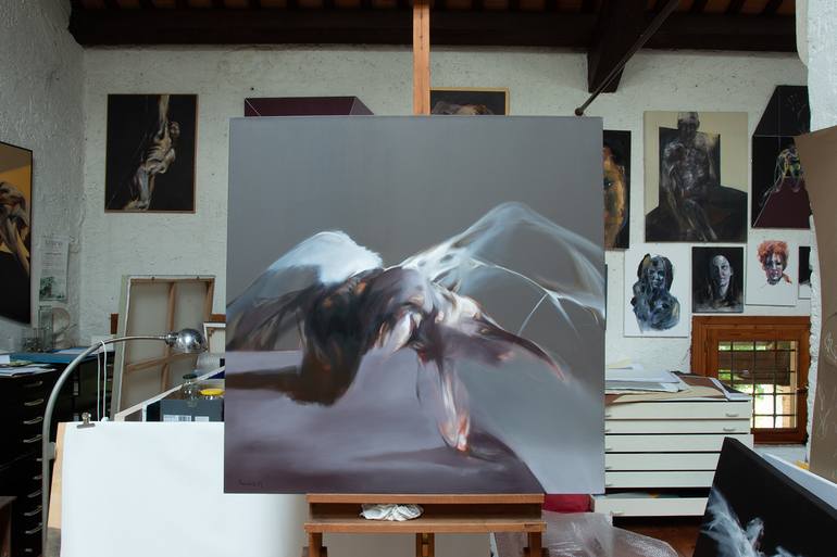 Original Figurative Body Painting by Mariella Scandola