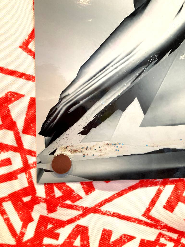 Original Abstract Science/Technology Installation by Sheila Elias