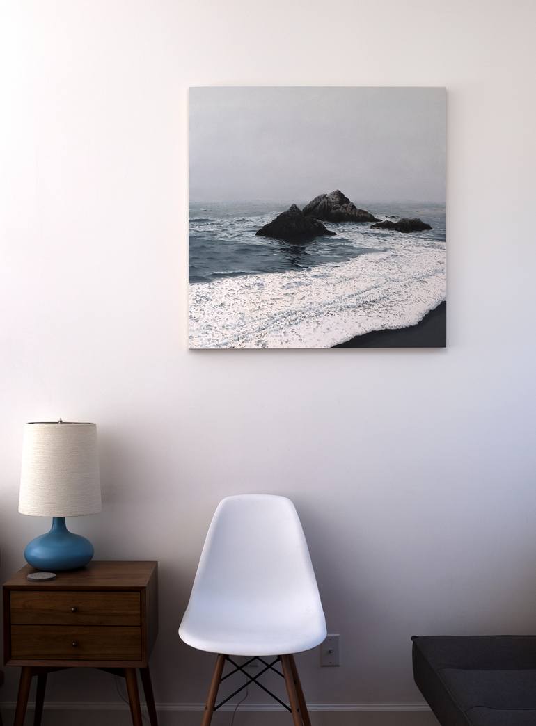 Original Photorealism Seascape Painting by Phillip Ludwig