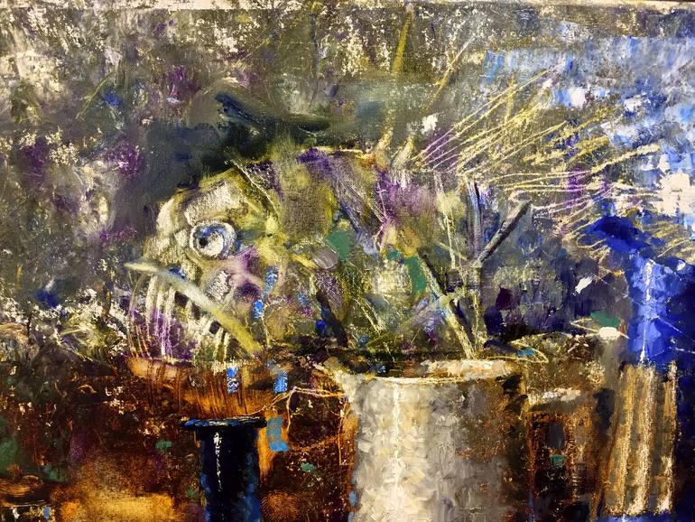 Original Realism Still Life Painting by Helen Illichova