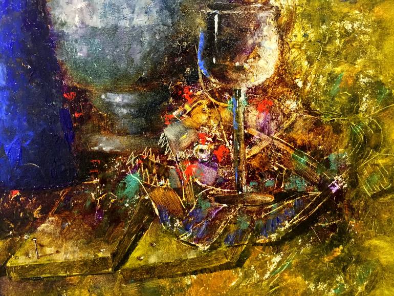 Original Realism Still Life Painting by Helen Illichova