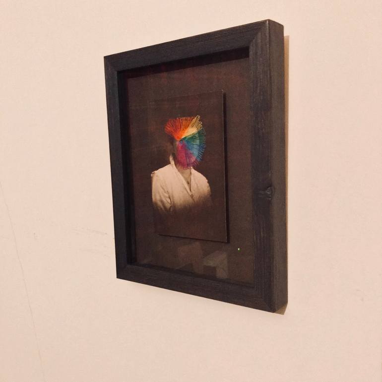 Original Abstract People Collage by Jamie Rawlings