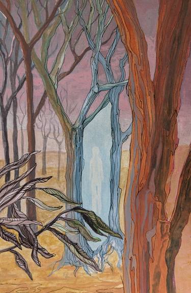Original Contemporary Fantasy Painting by Kiera Stuart
