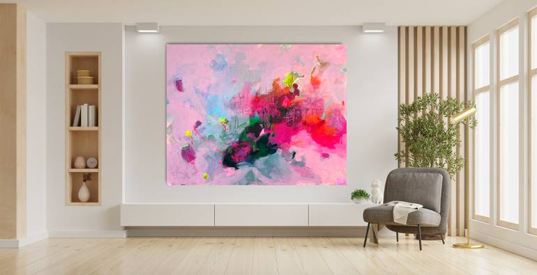 Original Abstract Painting by Lenta Markevich