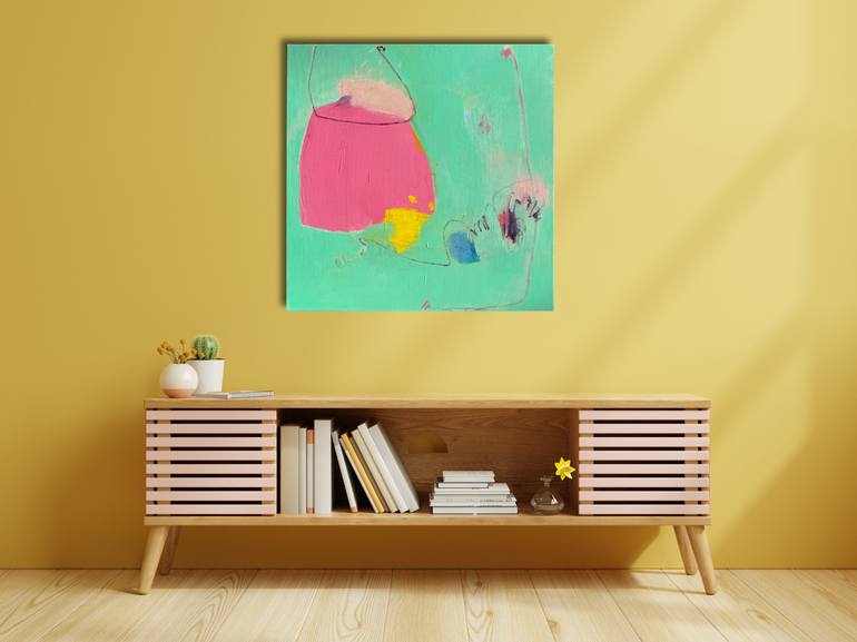 Original Abstract Expressionism Abstract Painting by Lenta Markevich